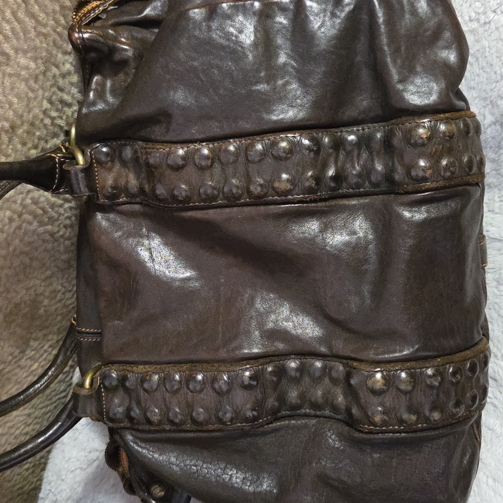 Campomaggi Leather Studded bag